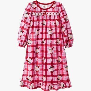 Elf on the Shelf | Red & Pink Plaid Flannel Night Gown | Size 2T